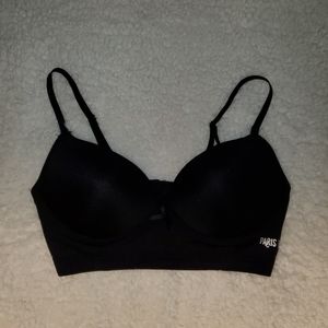 PARIS BLUES Black Bra Size 38C